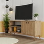 Hanah Home Everest 1572 Soporte de TV Roble